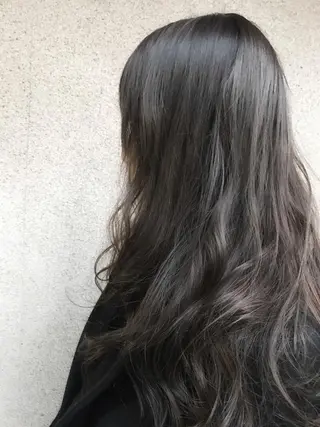 ミディアム カラー vato マンツーマンサロンのヘアスタイル