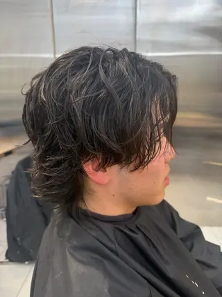 メンズ ⭐️曲がる縮毛矯正 パーマモデル募集中のヘアスタイル