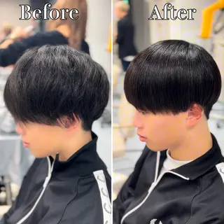 ショート パーマ メンズ 🔮メンズ縮毛矯正 毛流れパーマ💎竹永のヘアスタイル