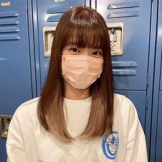 セミロング カラー 【店長】大根 亮太のヘアスタイル