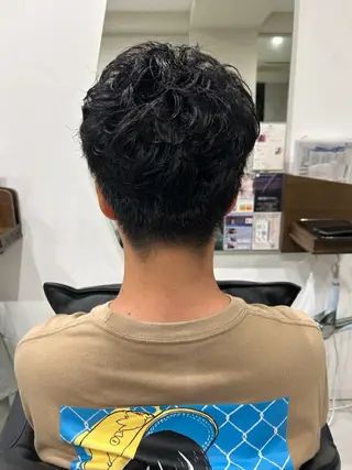 パーマ メンズ 西村 眞美のヘアスタイル