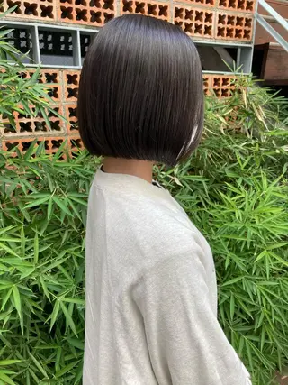 ショート ロングパーマ木村 ボブパーマのヘアスタイル