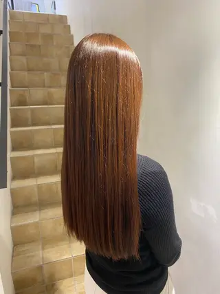 ロング カラー BUZZ 自由が丘所属・niimi rimuのヘアスタイル