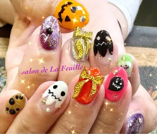 ショート サロンドラフィーユ LAFEUILLEのネイルデザイン