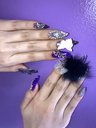 ネイル 海外ネイル u4me🦄💜のネイルデザイン