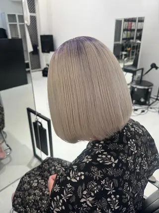 ショート カラー 原宿 艶カラー🫧 ちり🍎のヘアスタイル