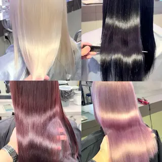 セミロング 髪質改善/ブリーチ /長山遼太郎のヘアスタイル