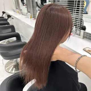 ミディアム カラー ♡上品韓国髪♡ブラ ウン/SAYATOのヘアスタイル