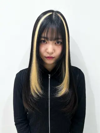 ロング カラー 相羽 佑哉のヘアスタイル