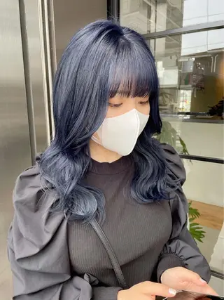 ロング カラー yuga/ パーマのヘアスタイル