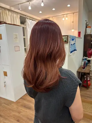 カラー asuka モデル募集中🪄のヘアスタイル