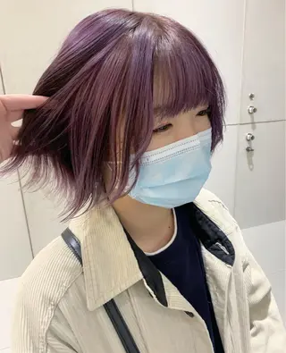 ショート カラー minami🪷 暖色カラーのヘアスタイル