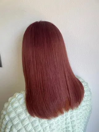 ロング カラー 豊川/Facil/ スズキサクラのヘアスタイル