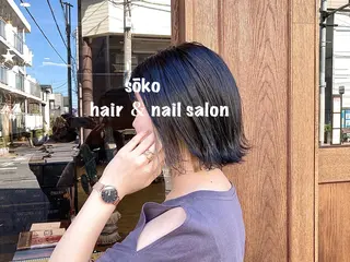ショート カラー パーマ ヘアアレンジ キッズ ネイル マツエク・マツパ sōko   Hair&Nail Salon所属・🫧一気にあか抜け 🫧mayuのヘアスタイル