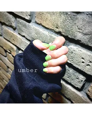 ネイル umber 三茶1分のネイルデザイン