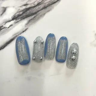 ネイル ⭐︎休業中の練習⭐︎ JNA認定講師髙橋のネイルデザイン