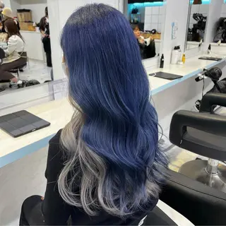 ロング カラー ブリーチカラー 🩵MIZUKIのヘアスタイル