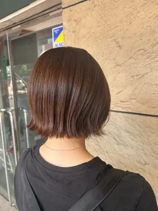 ショート ❄️艶カラー/レイヤ ー/ボブ/mao❄️のヘアスタイル