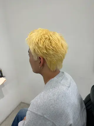 カラー パーマ メンズ 土岐 仁/メンズ専門 パーマ特化美容師🌀のヘアスタイル