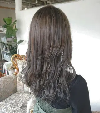 ロング カラー パーマ ヘアアレンジ エグチ アキラのヘアスタイル