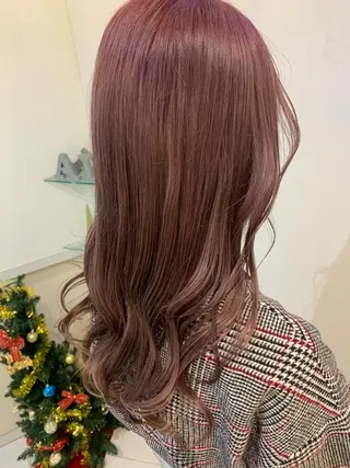 ロング カラー 透けるbrown カラー🎗♡yukaのヘアスタイル