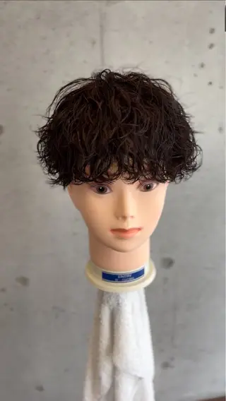 パーマ メンズ 山口 陽平のヘアスタイル