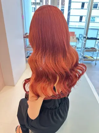 カラー YUZUKI艶カラー /似合わせ小顔カットのヘアスタイル