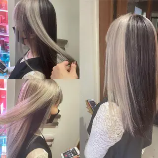 セミロング カラー オージュアソムリエ DAIKI⭐️のヘアスタイル