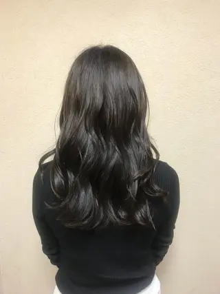 ロング 透明感カラー・ 髪質改善🩵イケダのヘアスタイル