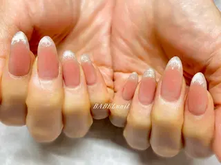 ネイル BABELバベル所属・江戸川橋✨BABEL 【バベル】大人可愛いのネイルデザイン