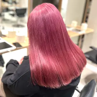 カラー ︎︎🌟韓国艶カラー ︎🌟璃奈 (ﾘﾅ)のヘアスタイル