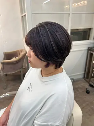 ショート すずき さくやのヘアスタイル