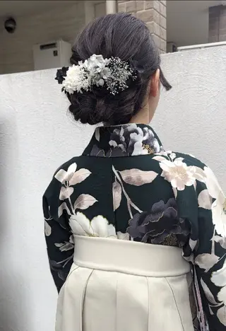 セミロング ヘアアレンジ R hair🧡 伊藤美和🤎のヘアスタイル