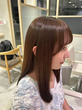 セミロング 大谷 優馬のヘアスタイル