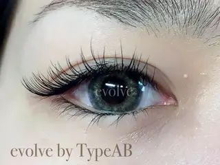 マツエク・マツパ evolve by TypeAB所属・evolve  by TypeABのマツエク・マツパデザイン