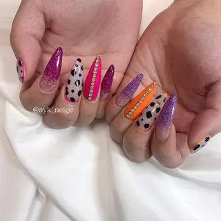 ネイル n'eige nail所属・大谷 綾香のネイルデザイン