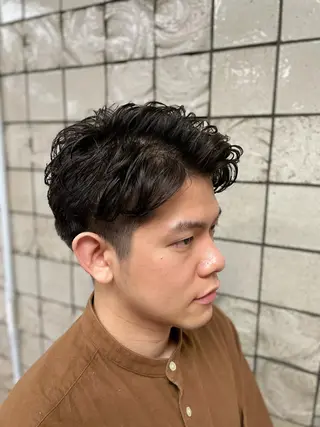 パーマ ヒロ銀座所属・稲田 海斗のヘアスタイル