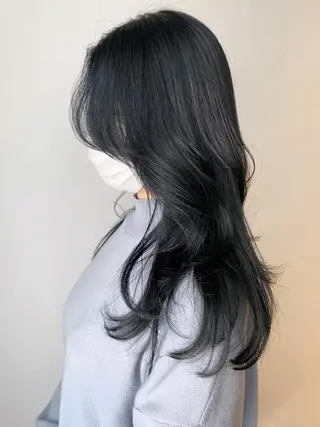 カラー パーマ ヘアアレンジ ITbyALBUM 下北沢店のヘアスタイル