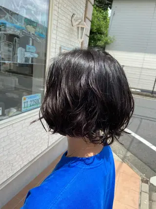 パーマ 🪼高評価🪼 💎柴崎の藤咲💎のヘアスタイル