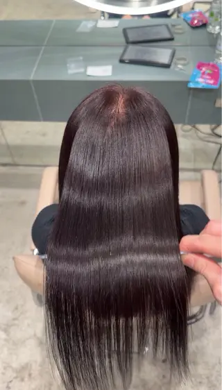 ミディアム カラー ✨髪質改善 縮毛矯正 艶髪 立川 コウキ✨のヘアスタイル