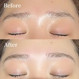 アイブロウ アイブロウ&マツパ カラーモデルまなみのマツエク・マツパデザイン