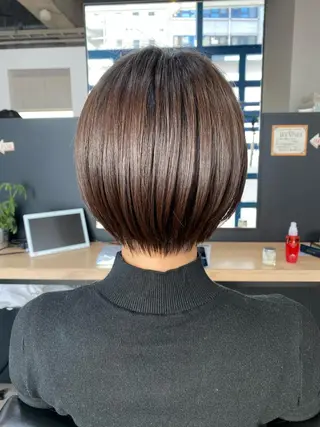 ショート SABO 草薙店【サボ】所属・🍃ボブ&ショート 特化🍃髪質改善🍃のヘアスタイル