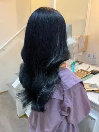 ロング MOE🐈‍⬛🎀 エクステ/ワンホンのヘアスタイル