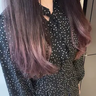 カラー nui所属・ﾚｲﾔｰ.ﾍｱｾｯﾄ 🤍宮本しおりのヘアスタイル