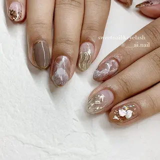 ネイル 🍃伏見 / soL nail / aiのネイルデザイン