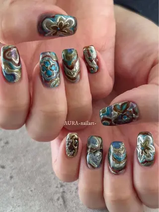 ネイル AURA nailartのネイルデザイン
