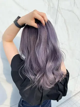 ロング カラー 𝐑𝐲𝐮𝐤𝐢 【店長】ALEAPのヘアスタイル