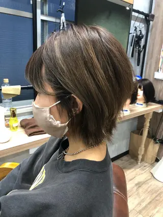 ショート Agu hair Diary所属・いとう ひろたかのヘアスタイル