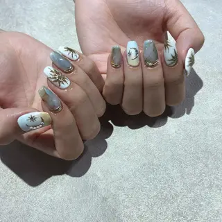 ネイル Nes.Nail所属・Miyagi Asamiのネイルデザイン