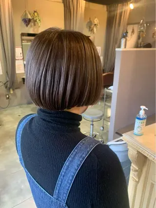 ミディアム ⭐️似合わせ⭐️ ほかぞの　りかのヘアスタイル